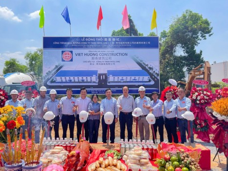 viet-huong-group-breaks-ground-on-patel-vn-co-ltd-factory-construction
